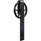 Ekena Millwork Premium Wagon Wheel Roller Hanger w/ Bolts for Barn Door for 1 3/8" Doors, Black GB60013RWBL - alternate 3